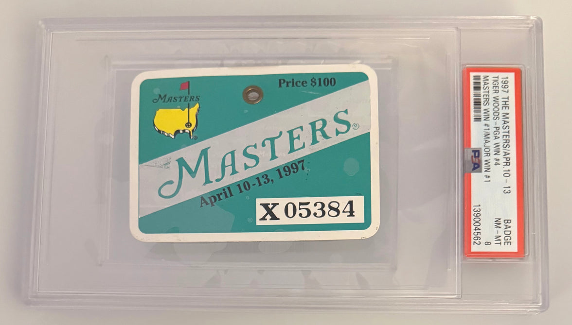 April 10-13, 1997, Tiger Woods Wins First Major