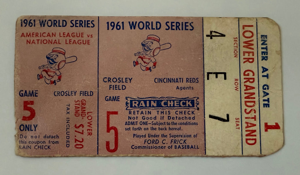 1961 Game 5 World Series, Yankees Clinch Victory