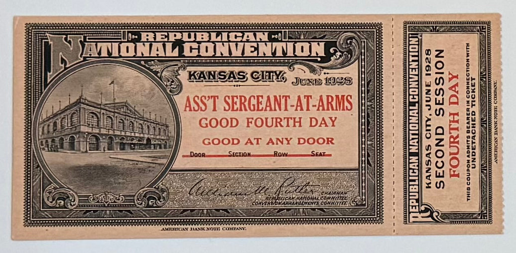 June 1928, Republican National Convention, Fourth Day, Session 2