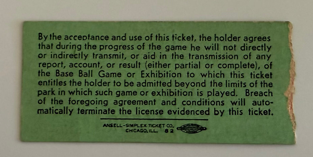 1944 Giants at Reds, Mel Ott