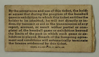 1949 St. Louis Browns vs Philadelphia Phillies, July 21, 1949