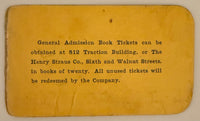 1929 Cincinnati Baseball Club Season Pass
