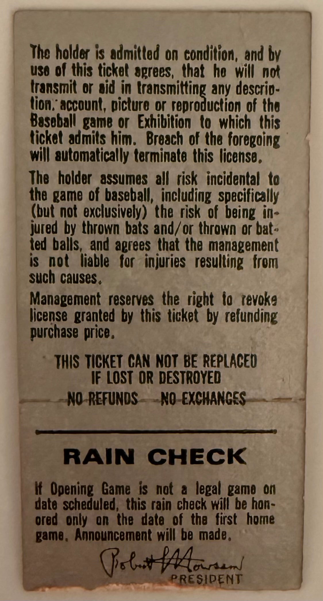 Opening Day, 1976 Cincinnati Reds, Riverfront Stadium