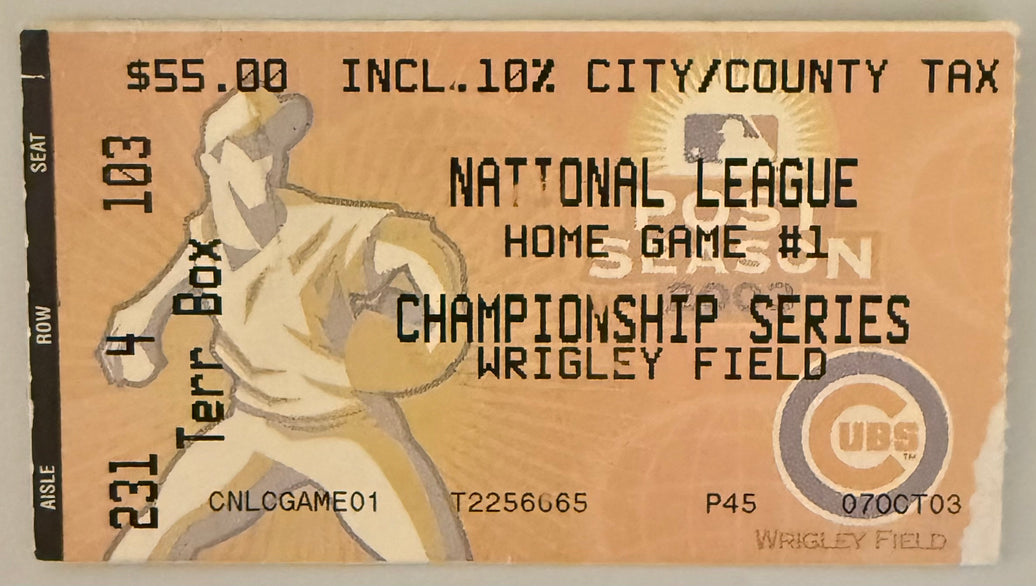 2003 NLCS Game One, Bartman Series