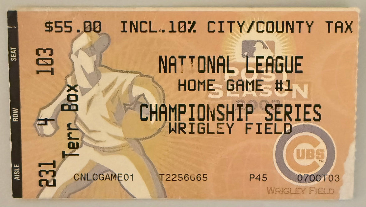 2003 NLCS Game One, Bartman Series
