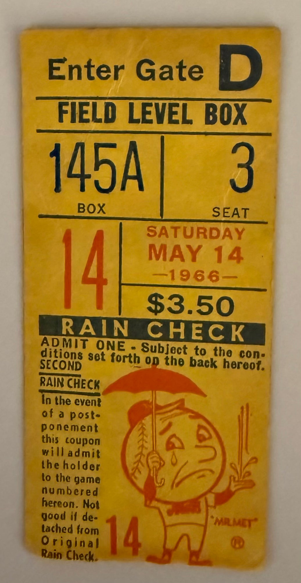 5/14/1966 Reds versus Mets, 17 Hits All Singles