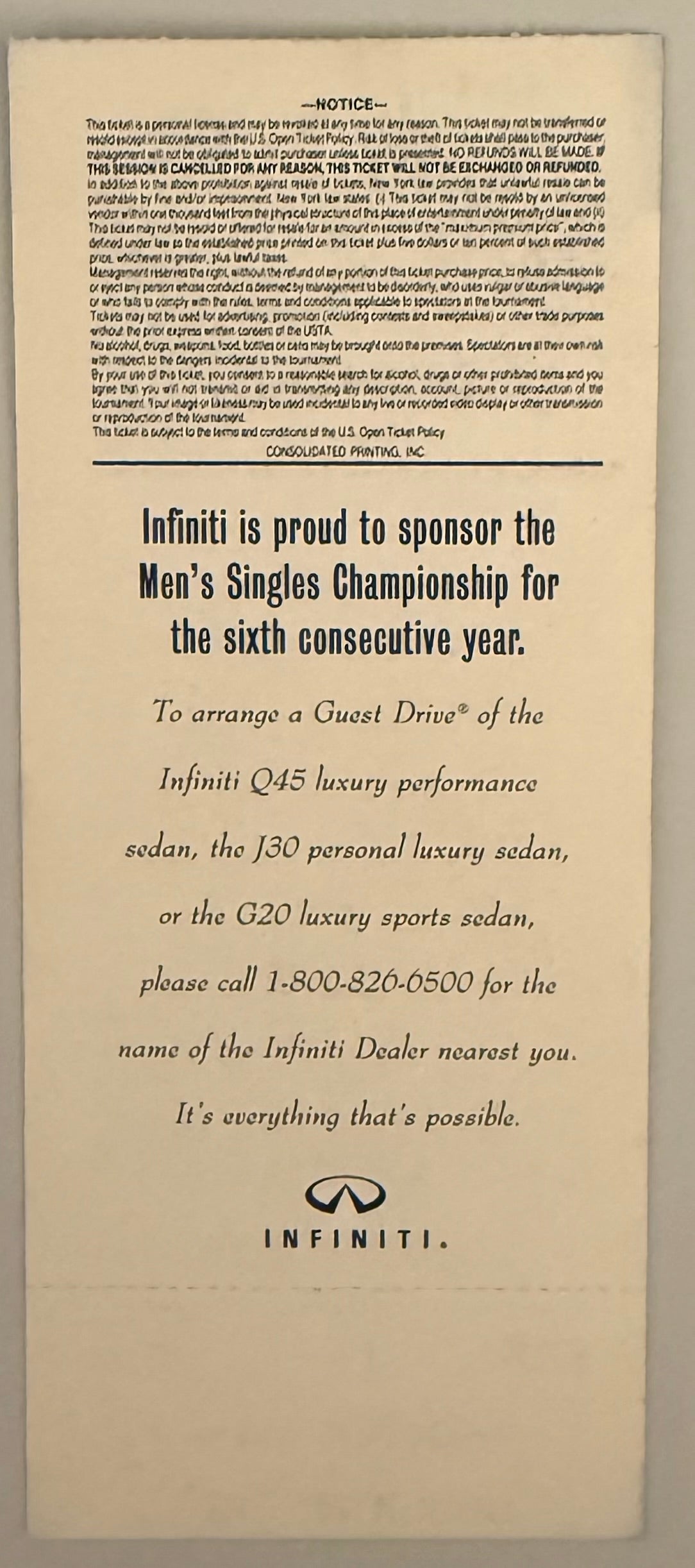 September 3, 1994, U.S. Open Tennis, Sampras versus Yzaga