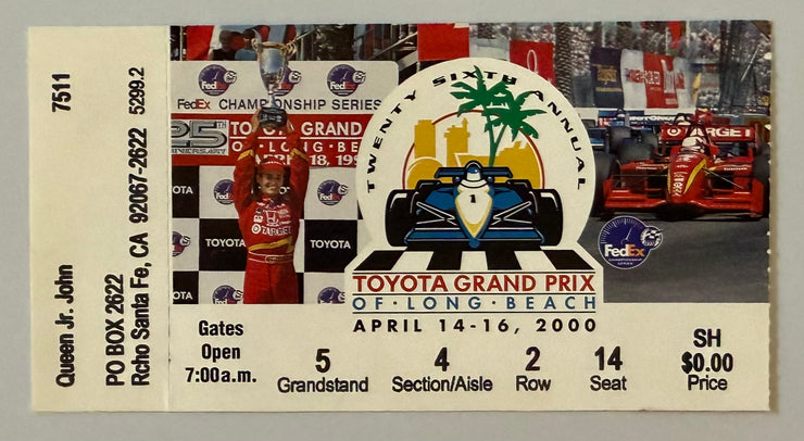 2000 Toyota Grand Prix of Long Beach, April 14-16, 2000