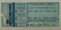 1984 NHL All-Star Game Held at the Meadowlands Arena in East Rutherford, New Jersey, Wayne Gretzky MVP,  January 31, 1984