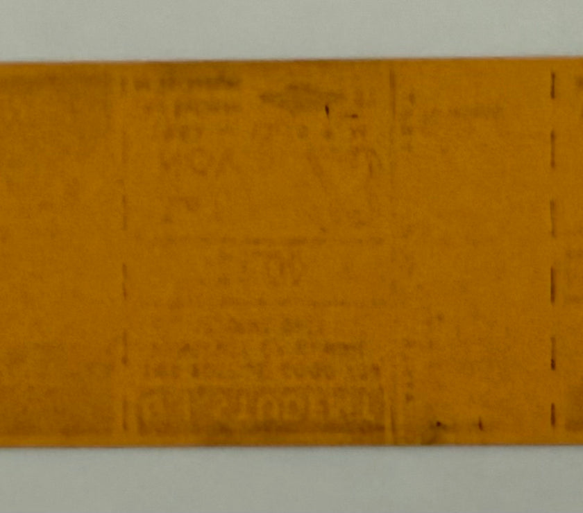 1963 CCTV Ticket to Scheduled Game Illinois versus Michigan State, Kennedy Assassination Weekend, November 23, 1963