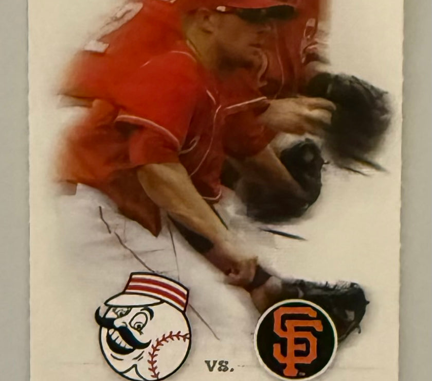 2013 Homer Bailey Throws Second No Hitter, Reds versus Giants, 7/2/13
