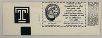 January 28, 2004, John Chaney 700th Victory, Autograph Appears Authentic