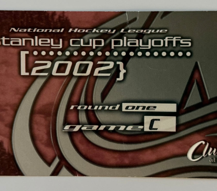 2002 Colorado Avalanche, Round One, Game C