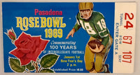 January 1, 1969, Rose Bowl, Ohio State versus USC