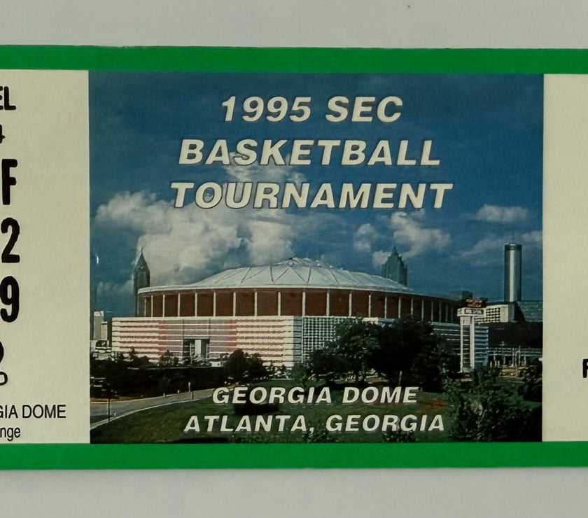 1995 SEC Basketball Tournament at the Georgia Dome in Atlanta, Session 3, March 10, 1995