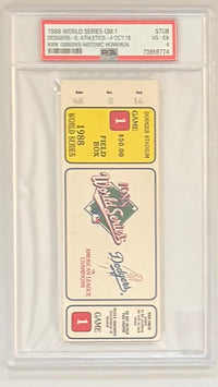 1988 World Series, Game 1, Dodgers -5 Athletics-4, October 15, Kirk Gibson's Historic Homerun