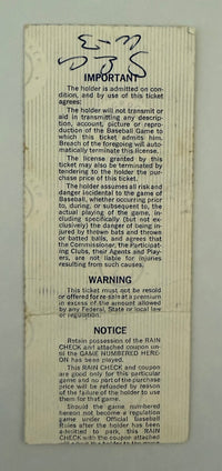 1979 World Series Game 1, Poor Condition, 10/10/1979, Willie Stargell Home Run