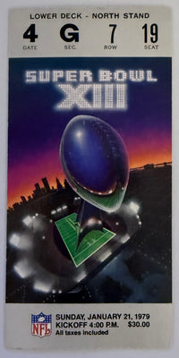 January 21, 1979, Super Bowl XIII, Steelers versus Cowboys