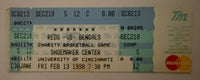 1998 Reds versus Bengals Charity Basketball Game at the Shoemaker Center in Cincinnati, 2/13/1998