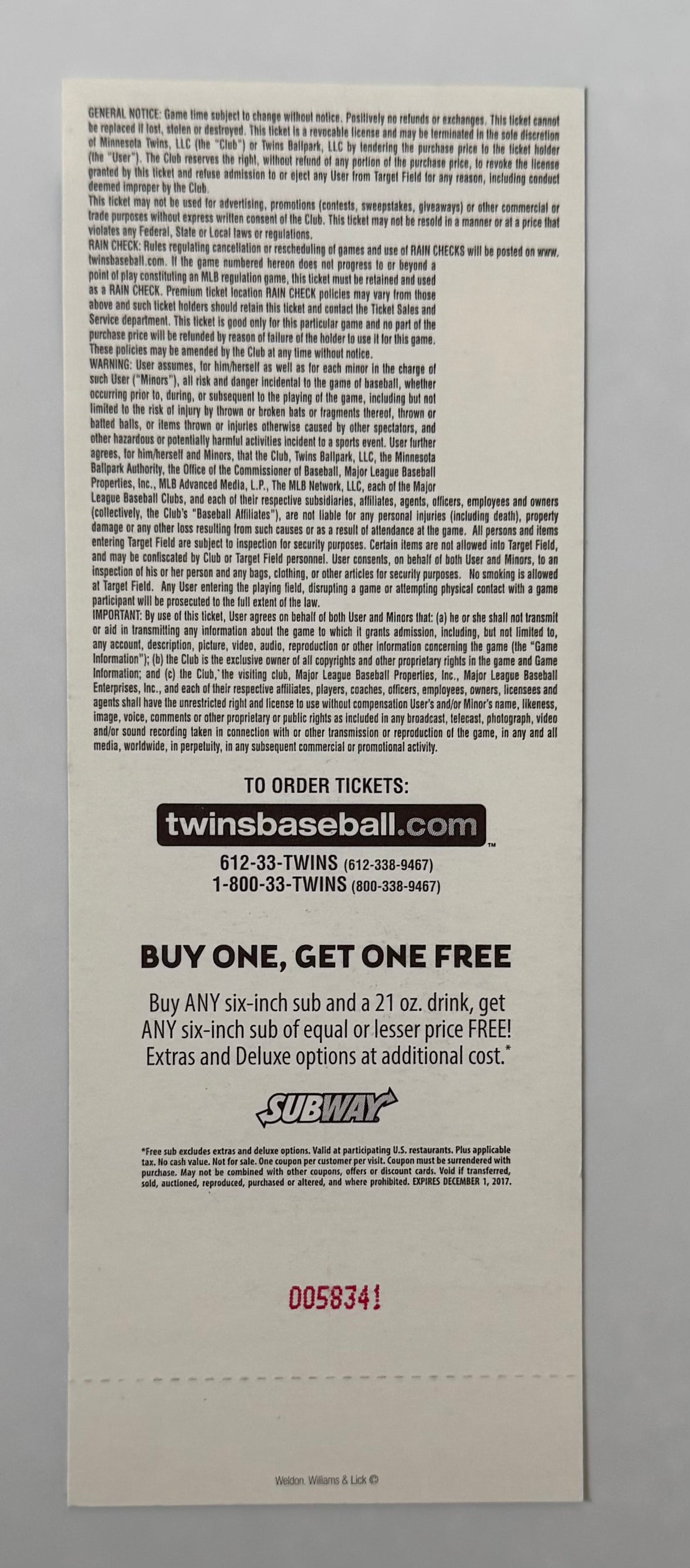 2017 Opener for Minnesota Twins versus Kansas City Royals, April 3, 2017