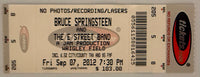 September 7, 2012, Bruce Springsteen, Wrigley Field