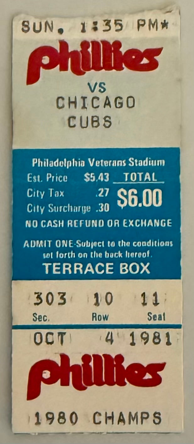 October 4, 1981, Bobby Bonds Last Career Game