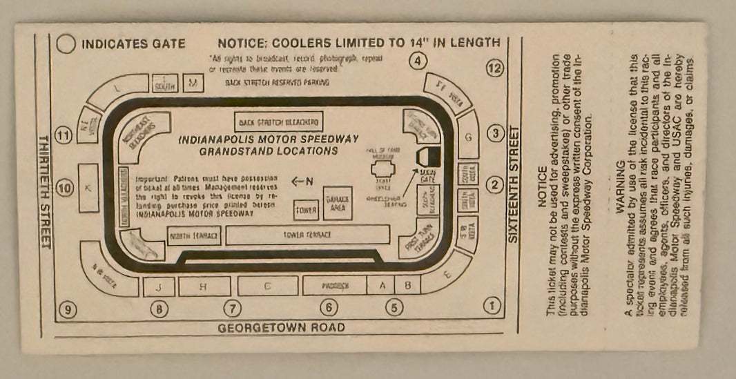 May 26, 1991, 75th Indianapolis 500