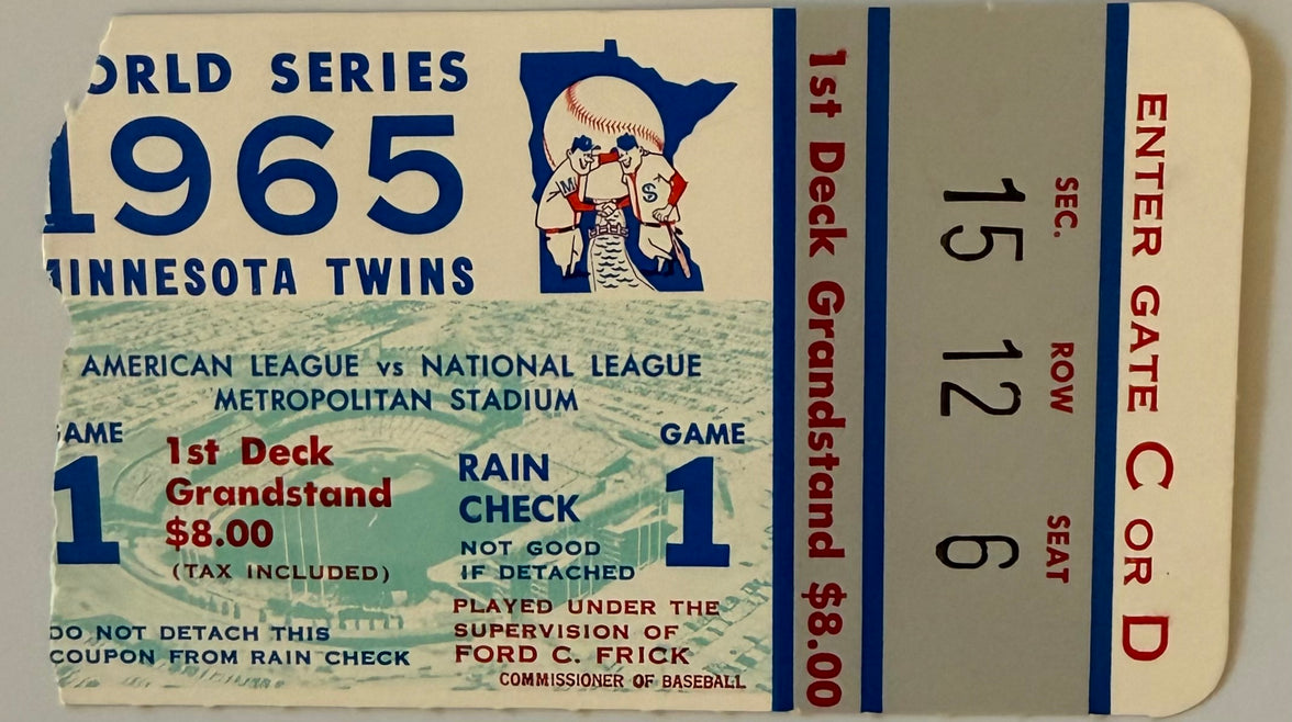1965 World Series Game 1, Sandy Koufax Sits Out for Yom Kippur
