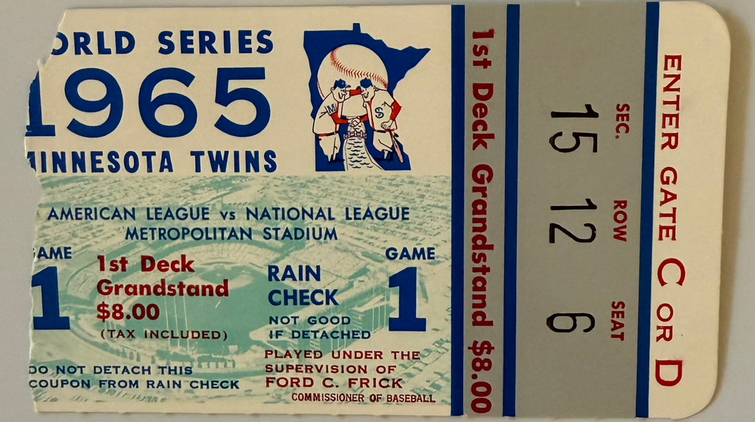 1965 World Series Game 1, Sandy Koufax Sits Out for Yom Kippur