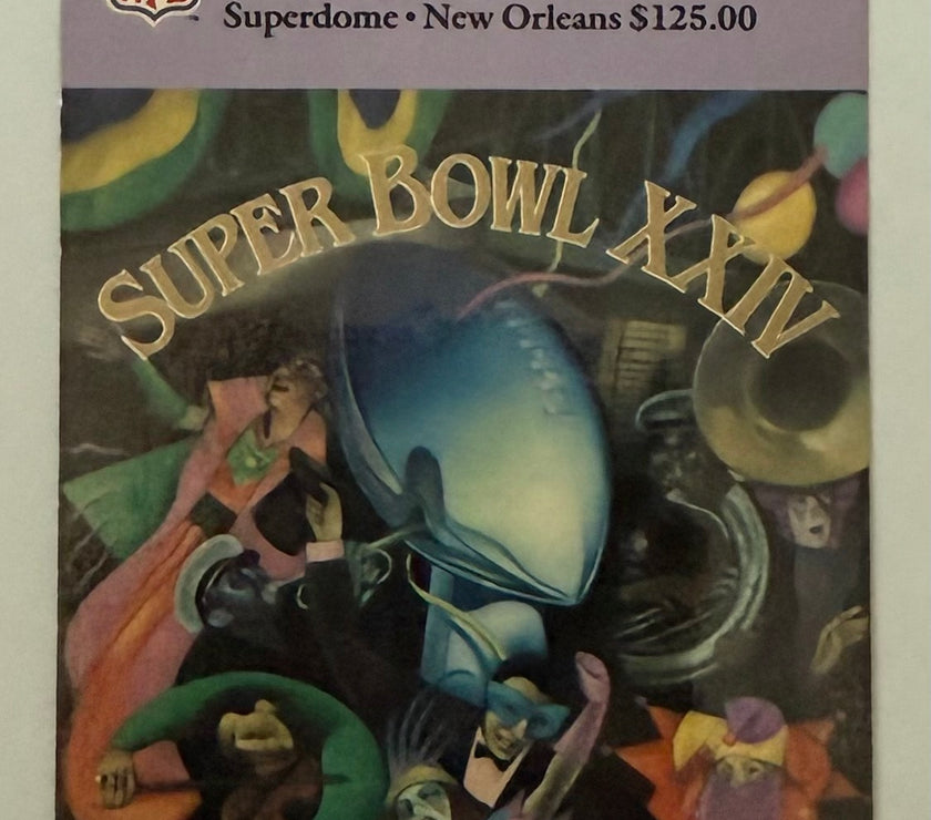 1990 Super Bowl XXIV at New Orleans Superdome, Broncos Defeat Packers, January 28, 1990