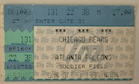 October 3, 1993, Eric Dickerson Final Game Played, Falcons versus Bears