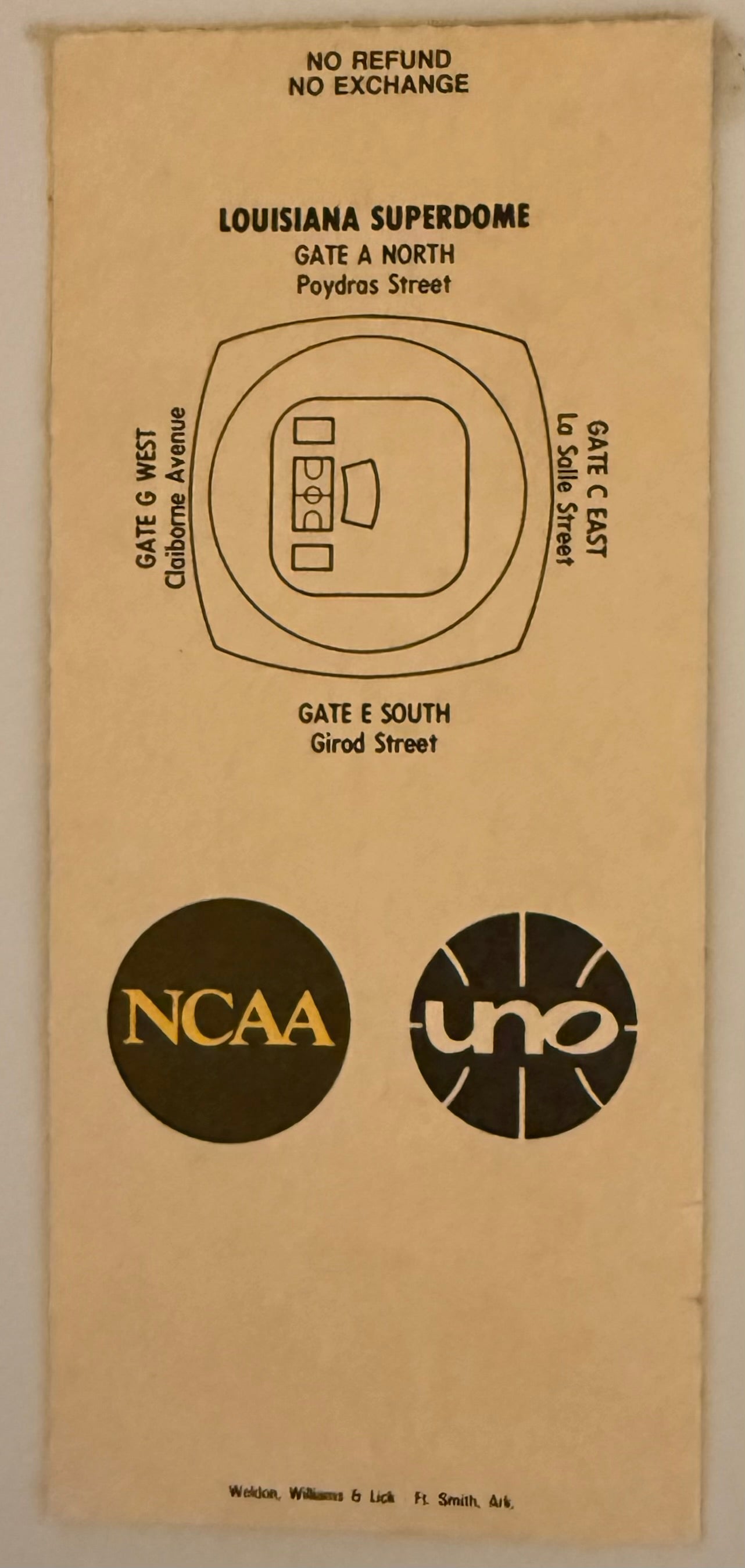 1987 NCAA Basketball, Louisiana Superdome, Semifinals, 3/28/1987