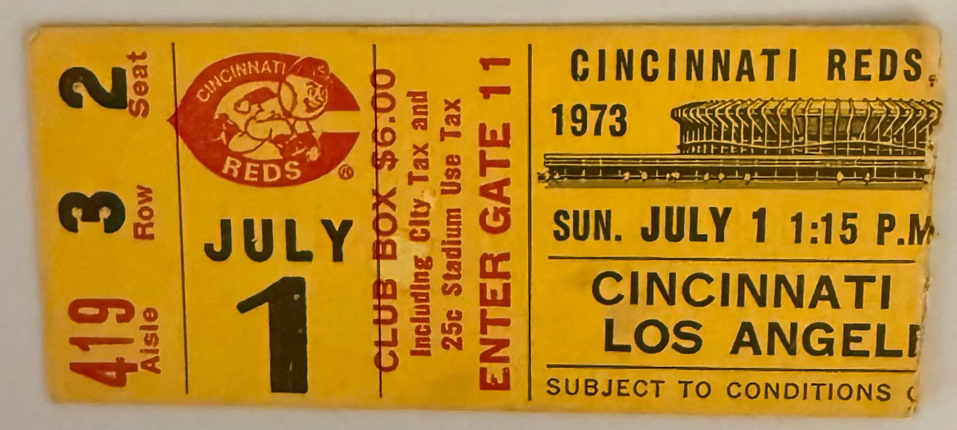July 1, 1973, Reds versus Dodgers DH, Hal King Day IYKYK
