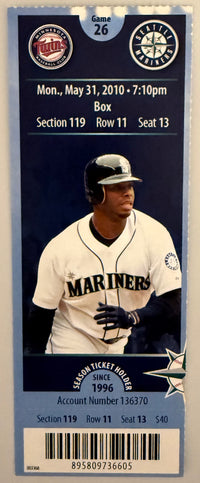 May 31, 2010, Ken Griffey Junior Last Game Played