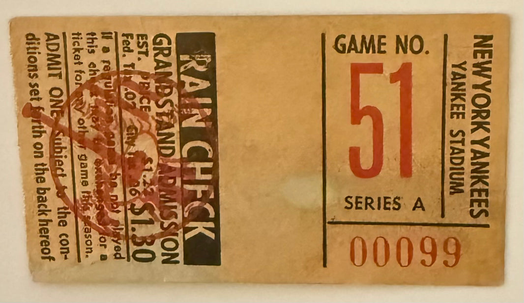 August 9, 1959, Yankees versus KC Athletics, Berra HR Number 300