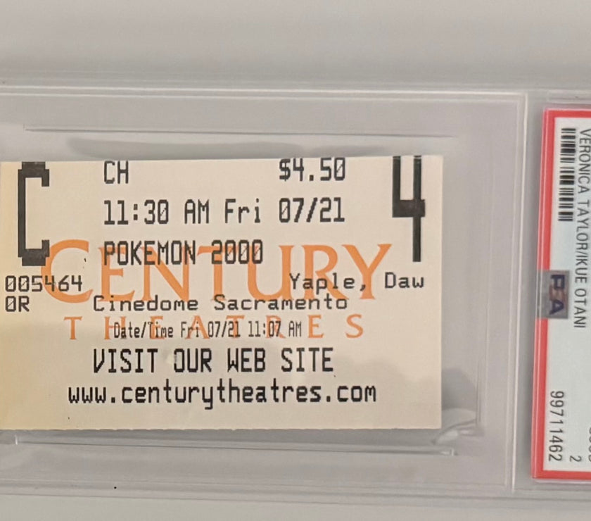 2000 Pokémon the Movie Graded Good – 2, July 21 Opening Day