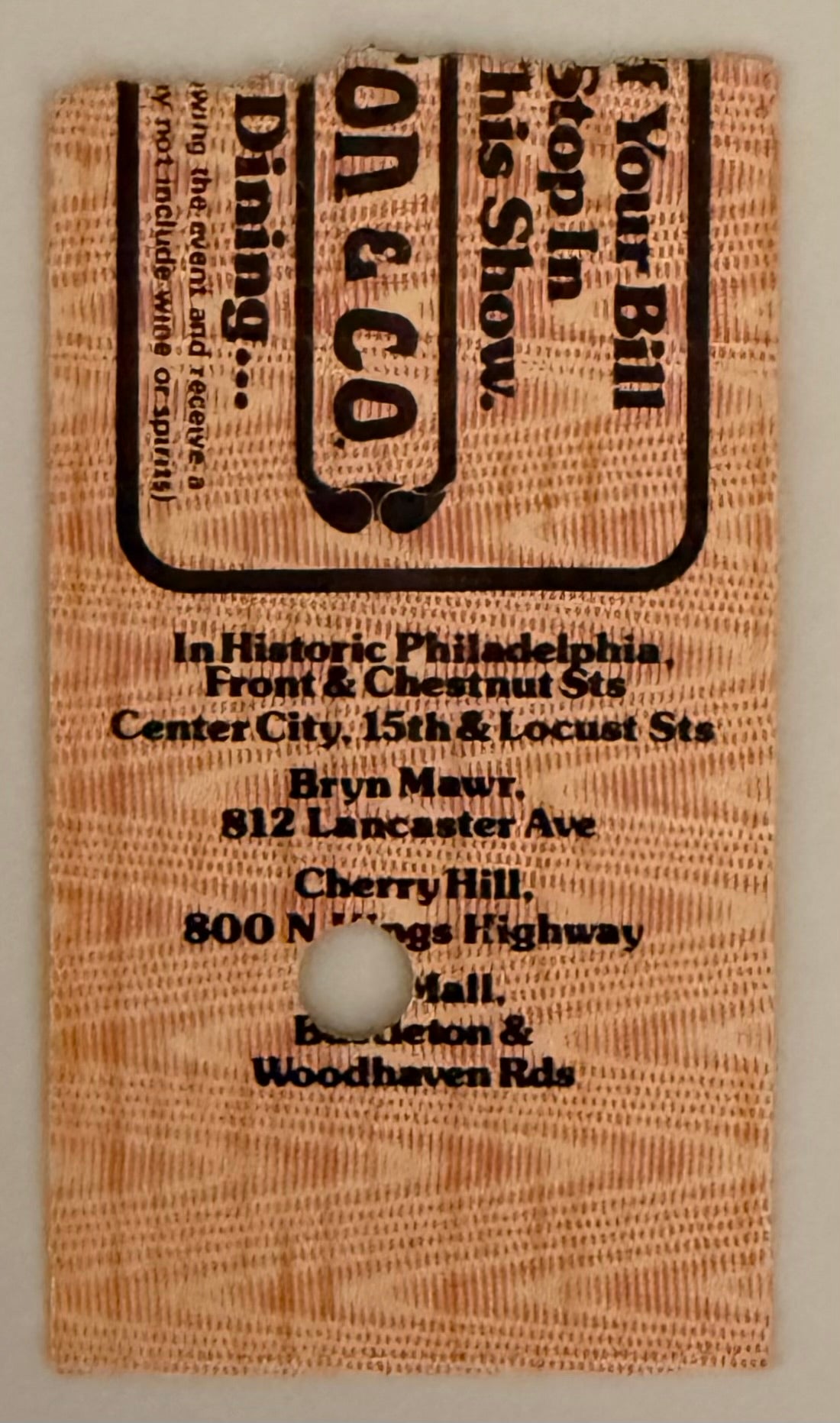 April 16, 1978, Meatloaf at the Tower Theater, Upper Darby, Pennsylvania
