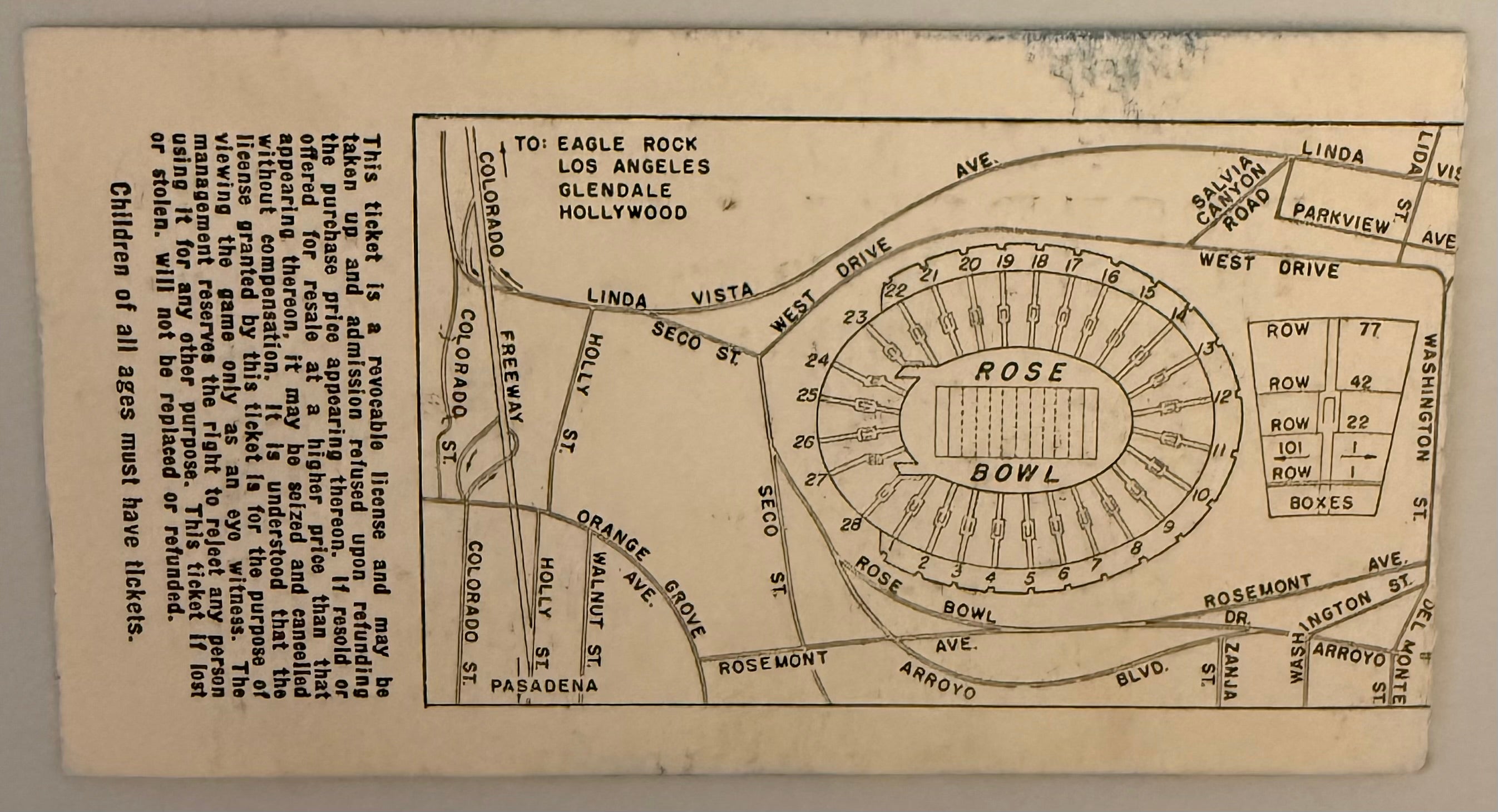 January 1, 1969, Rose Bowl, Ohio State versus USC