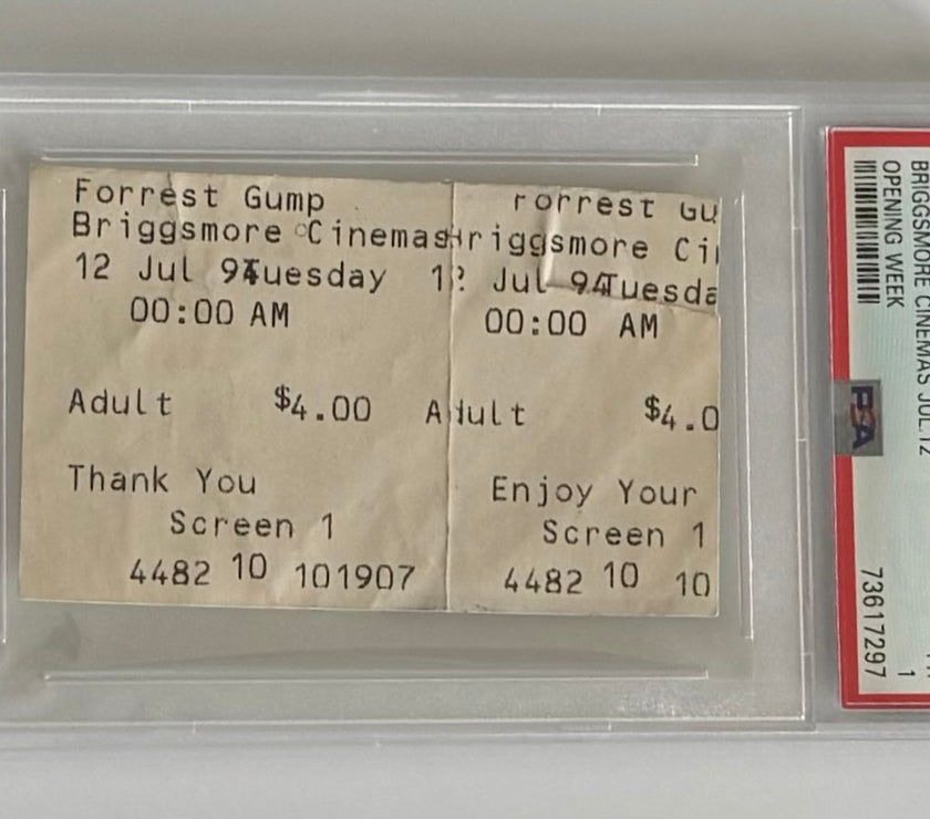 1994 Forrest Gump Opening Week Ticket