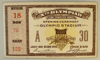 July 30, 1932, 1932 Olympics Opening Ceremonies