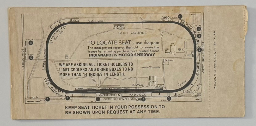 May 24, 1981, 65th Indianapolis 500