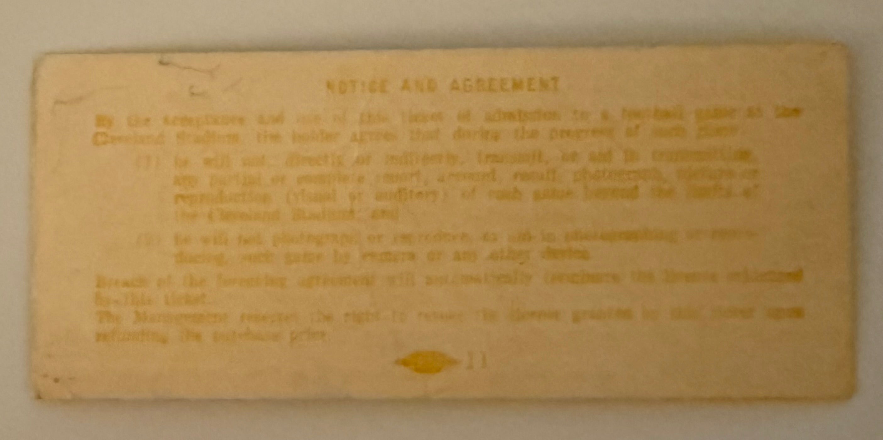 11/8/1953 Browns versus Steelers