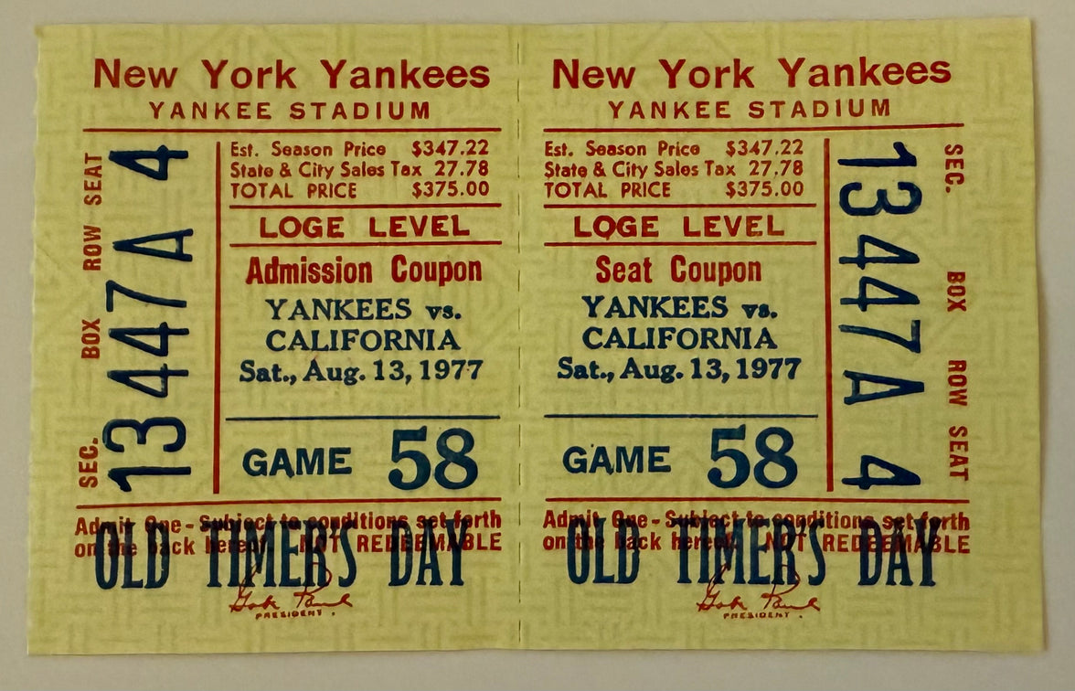 8/13/1977 Nolan Ryan 100th Game with 10 Strikeouts