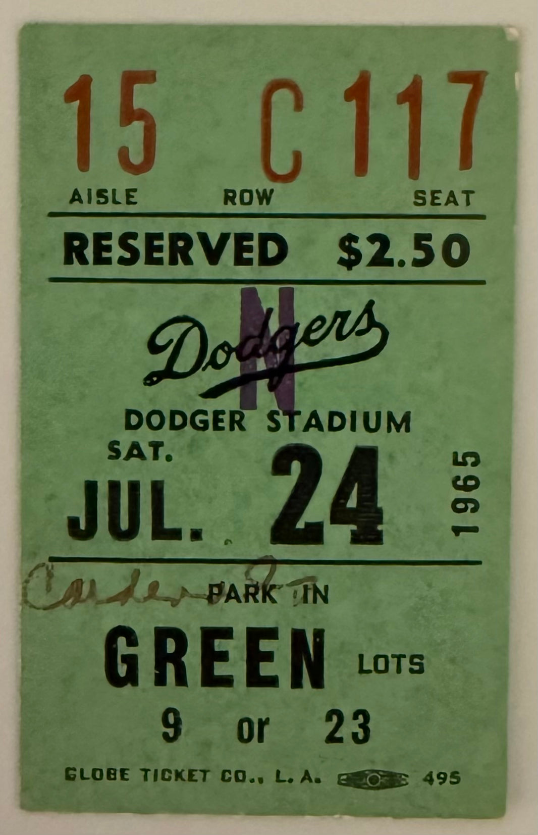 July 24, 1965, Bob Uecker Hits HR off Sandy Koufax