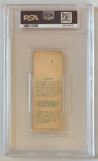 1981 AFC Championship, Bengals Freezer Bowl -59 Windchill Factor, PSA 3