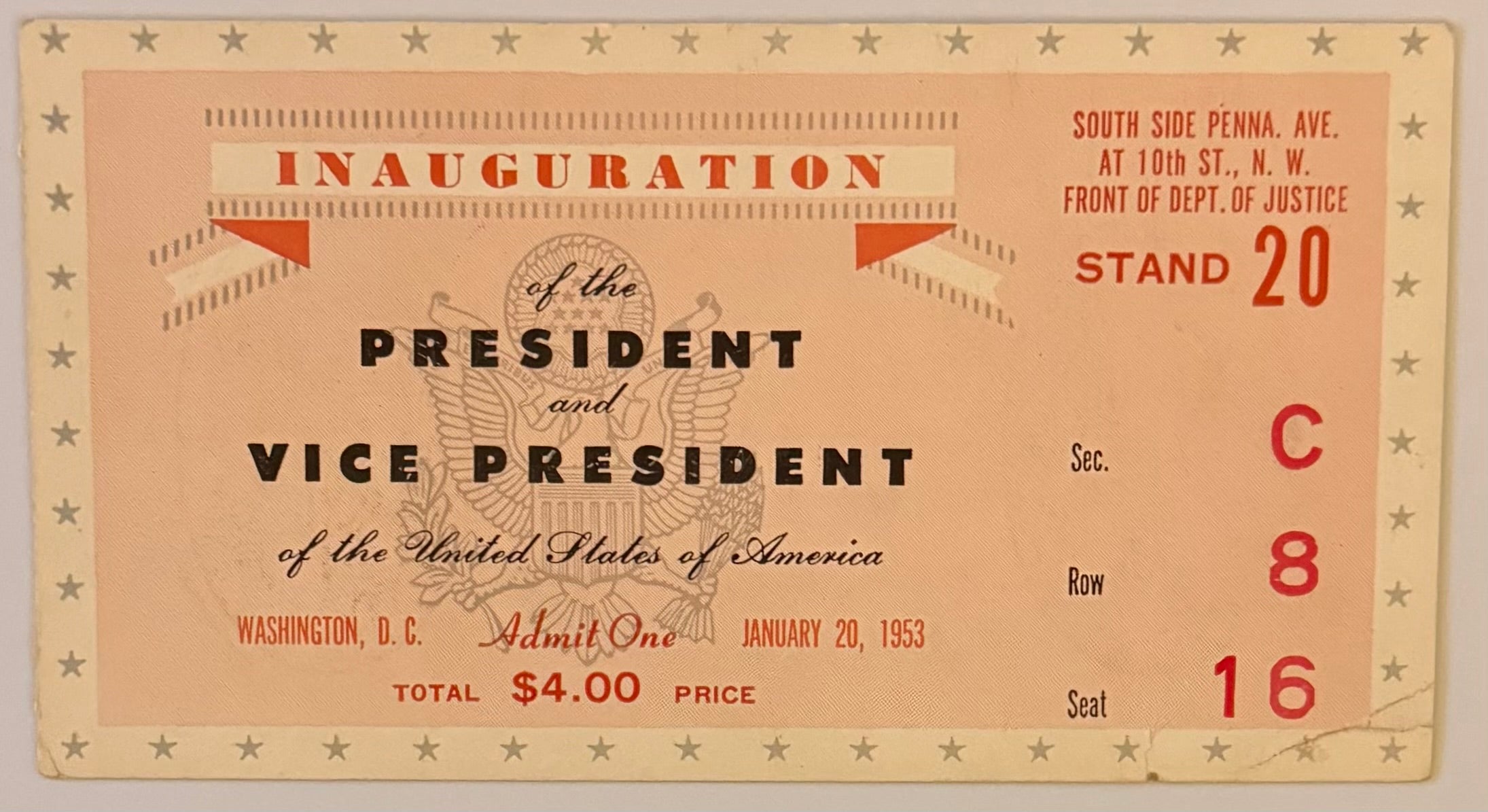 1953 Presidential Inauguration Parade, Eisenhower/Nixon