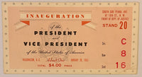 1953 Presidential Inauguration Parade, Eisenhower/Nixon