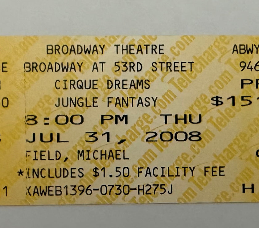 2008 Cirque Dreams/Jungle Fantasy at the Broadway Theater, July 31, 2008