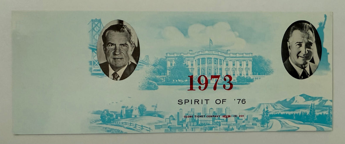 1973 Inauguration of Richard Nixon and Spiro Agnew