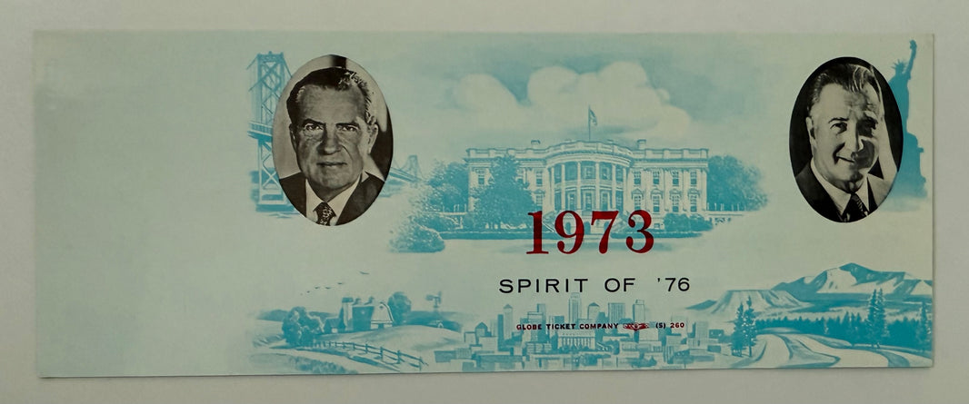 1973 Inauguration of Richard Nixon and Spiro Agnew